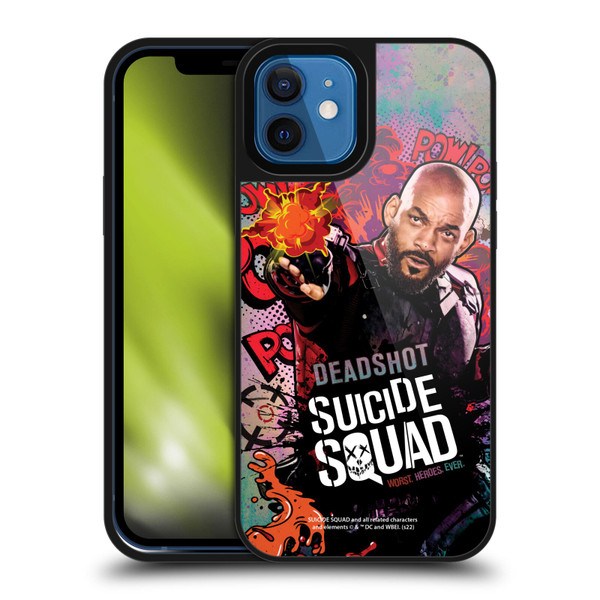 Suicide Squad 2016 Graphics Deadshot Poster Gel Armour Case For Apple iPhone 12 / iPhone 12 Pro