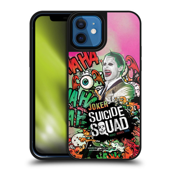 Suicide Squad 2016 Graphics Joker Poster Gel Armour Case For Apple iPhone 12 / iPhone 12 Pro