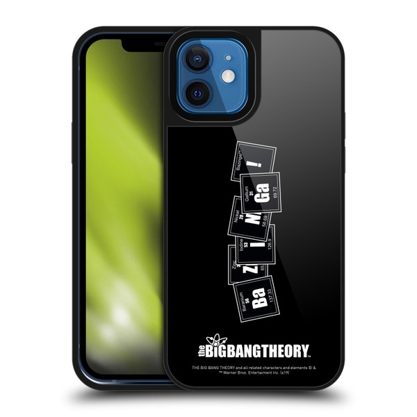 The Big Bang Theory Bazinga Elements Gel Armour Case For Apple iPhone 12 / iPhone 12 Pro