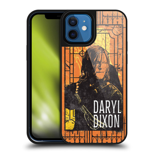 The Walking Dead: Daryl Dixon Graphics Character Art Gel Armour Case For Apple iPhone 12 / iPhone 12 Pro