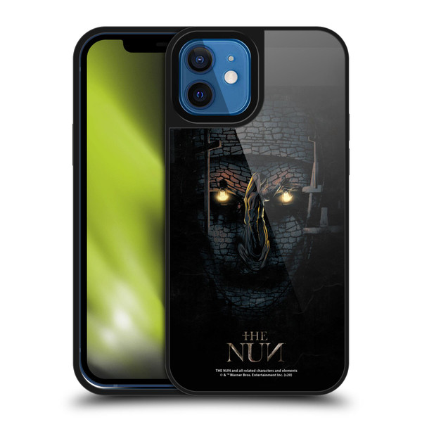 The Nun Valak Graphics Double Exposure Gel Armour Case For Apple iPhone 12 / iPhone 12 Pro