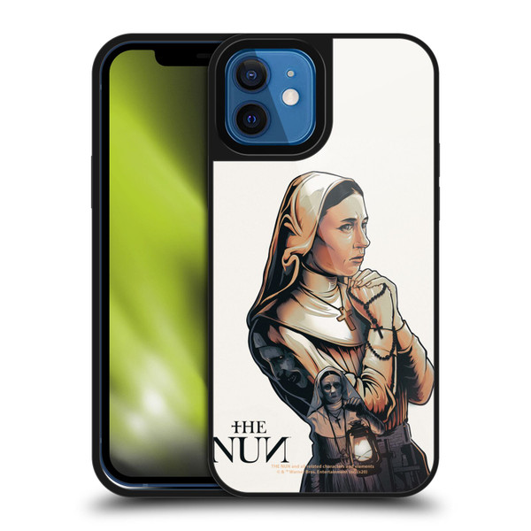 The Nun Valak Graphics Pray 2 Gel Armour Case For Apple iPhone 12 / iPhone 12 Pro