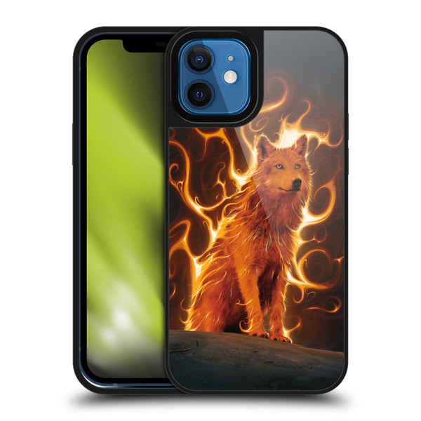 Vincent Hie Canidae Wolf Phoenix Gel Armour Case For Apple iPhone 12 / iPhone 12 Pro