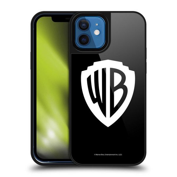 Warner Bros. Shield Logo Black Gel Armour Case For Apple iPhone 12 / iPhone 12 Pro