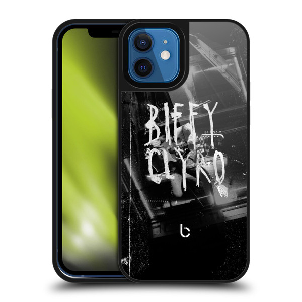 Biffy Clyro Graphics Black White Gel Armour Case For Apple iPhone 12 / iPhone 12 Pro