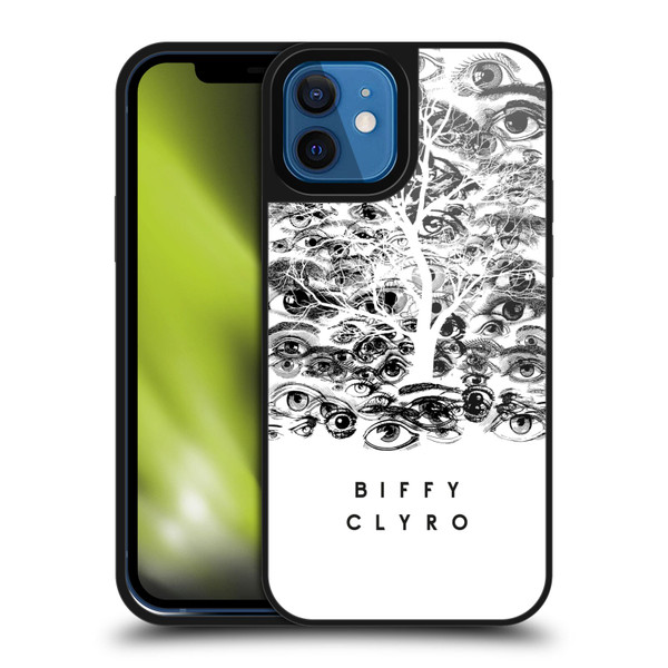 Biffy Clyro Graphics Eyes Gel Armour Case For Apple iPhone 12 / iPhone 12 Pro