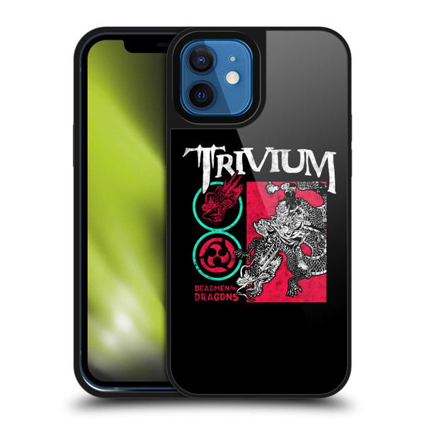 Trivium Graphics Deadmen And Dragons Date Gel Armour Case For Apple iPhone 12 / iPhone 12 Pro