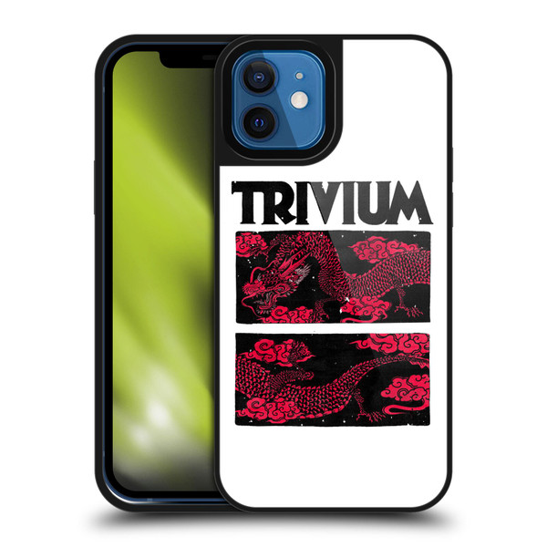 Trivium Graphics Double Dragons Gel Armour Case For Apple iPhone 12 / iPhone 12 Pro
