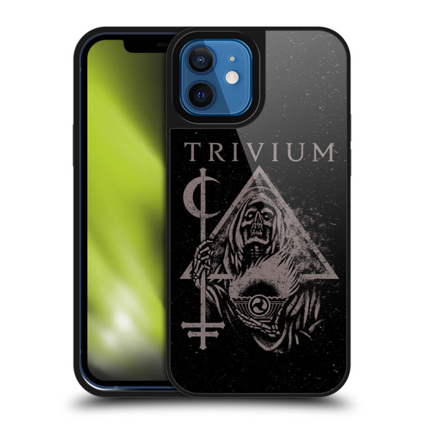 Trivium Graphics Reaper Triangle Gel Armour Case For Apple iPhone 12 / iPhone 12 Pro