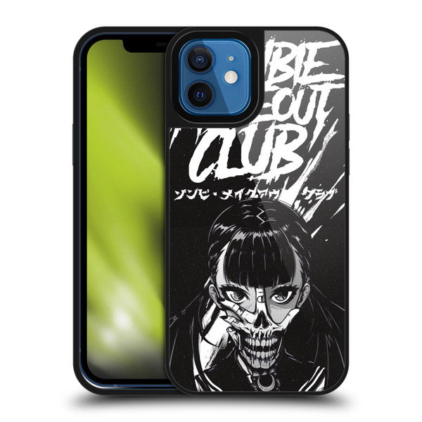 Zombie Makeout Club Art Face Off Gel Armour Case For Apple iPhone 12 / iPhone 12 Pro