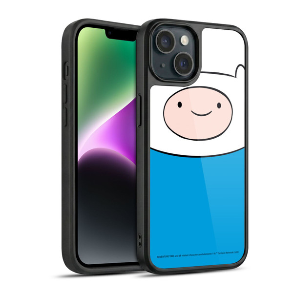 Adventure Time Graphics Finn The Human Gel Armour Case For Apple iPhone 14