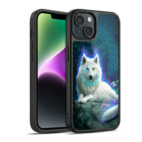 Anthony Christou Fantasy Art White Wolf Gel Armour Case For Apple iPhone 14
