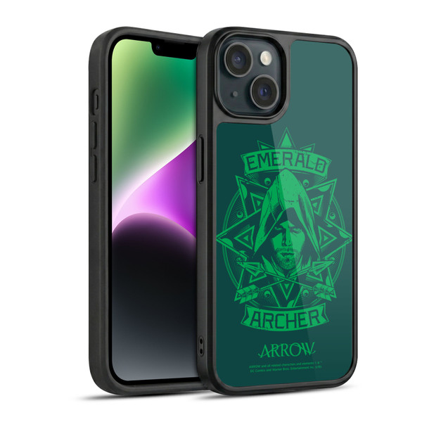 Arrow TV Series Graphics Archer Illustration Gel Armour Case For Apple iPhone 14