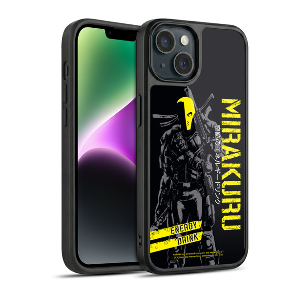 Arrow TV Series Graphics Deathstroke Mirakuru Gel Armour Case For Apple iPhone 14