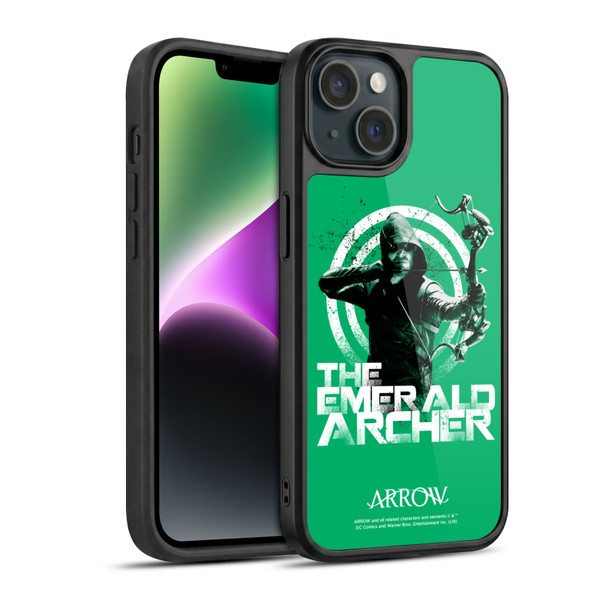Arrow TV Series Graphics The Emerald Archer Gel Armour Case For Apple iPhone 14
