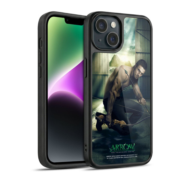Arrow TV Series Posters Oliver Queen 2 Gel Armour Case For Apple iPhone 14