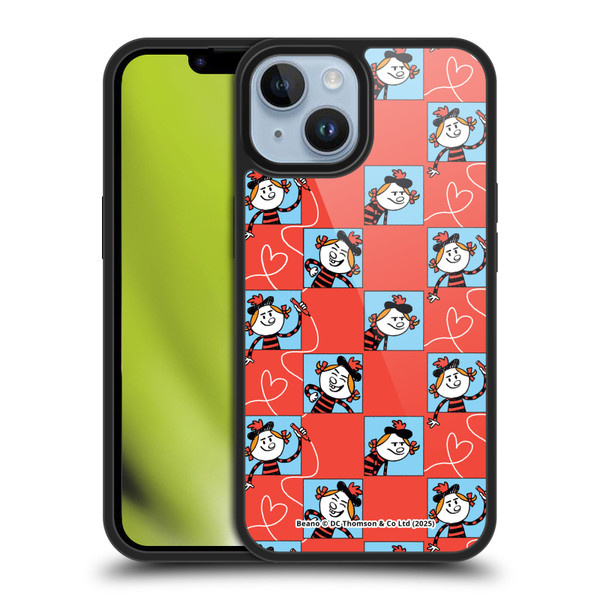 Beano Bananaman Patterns Minnie Heart Gel Armour Case For Apple iPhone 14