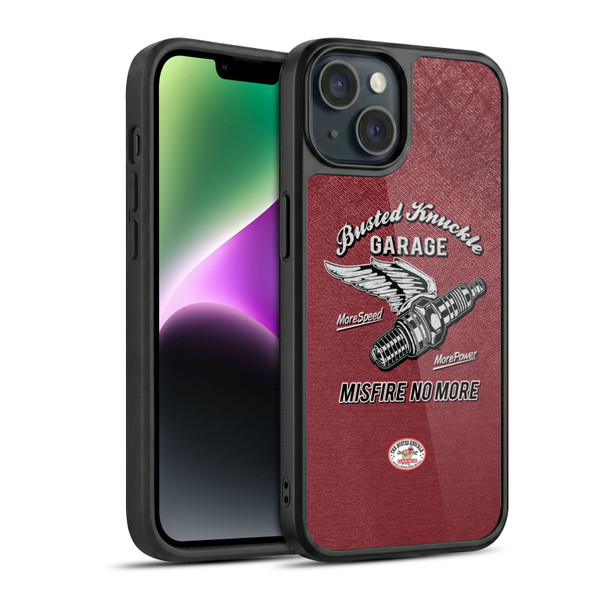 Busted Knuckle Garage Graphics Misfire Gel Armour Case For Apple iPhone 14