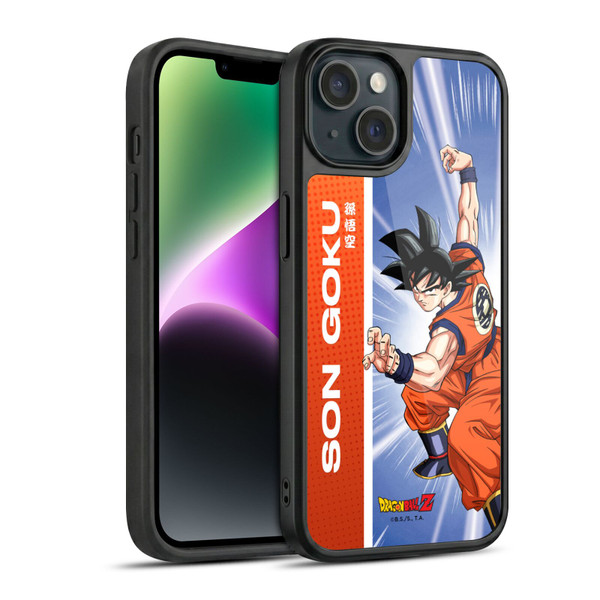 Dragon Ball Z Saiyan Arc Characters Son Goku Gel Armour Case For Apple iPhone 14