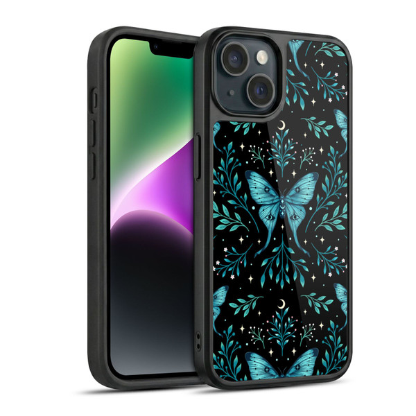 Episodic Drawing Art Butterfly Pattern Gel Armour Case For Apple iPhone 14