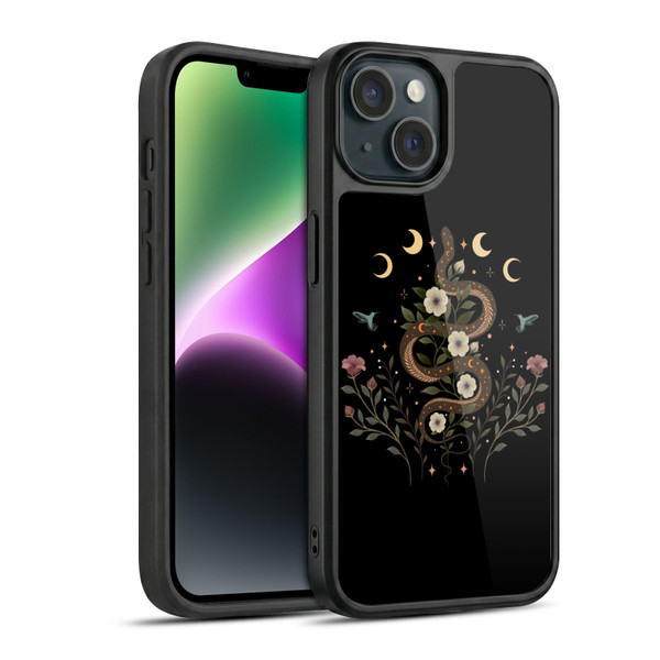 Episodic Drawing Illustration Animals Serpent Spell Gel Armour Case For Apple iPhone 14