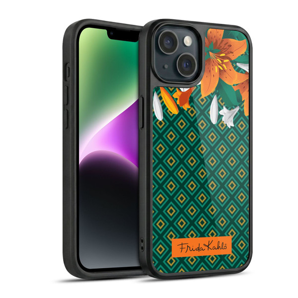 Frida Kahlo Flowers Lilies Gel Armour Case For Apple iPhone 14