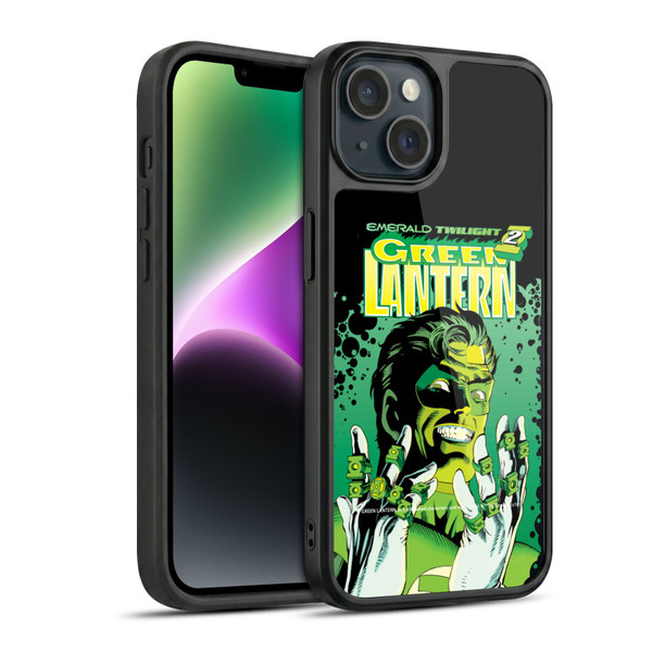 Green Lantern DC Comics Comic Book Covers Emerald Twilight Gel Armour Case For Apple iPhone 14