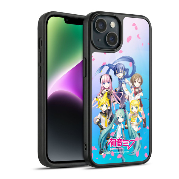 Hatsune Miku Virtual Singers Sakura Gel Armour Case For Apple iPhone 14