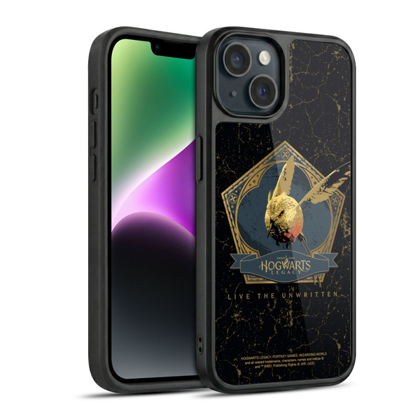 Hogwarts Legacy Graphics Golden Snidget Gel Armour Case For Apple iPhone 14