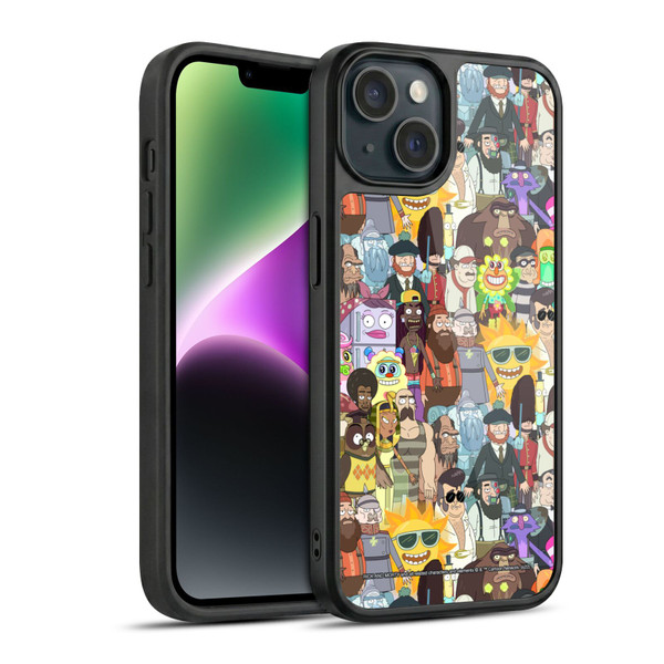 Rick And Morty Season 3 Graphics Parasite Gel Armour Case For Apple iPhone 14