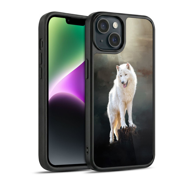 Simone Gatterwe Animals 2 Arctic Wolf Gel Armour Case For Apple iPhone 14