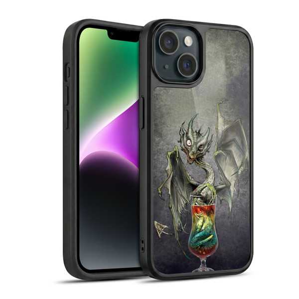 Stanley Morrison Dragons Green Zombie Drink Gel Armour Case For Apple iPhone 14