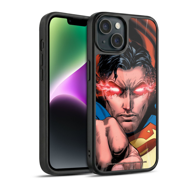 Superman DC Comics Comic Book Art Rebirth #1 Gel Armour Case For Apple iPhone 14