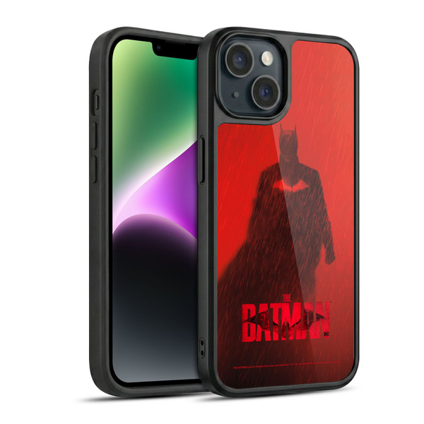 The Batman Posters Red Rain Gel Armour Case For Apple iPhone 14