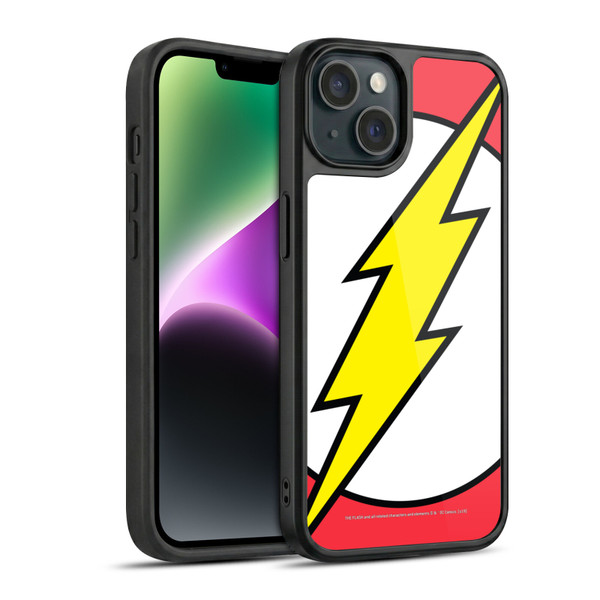 The Flash DC Comics Logo Oversized Gel Armour Case For Apple iPhone 14