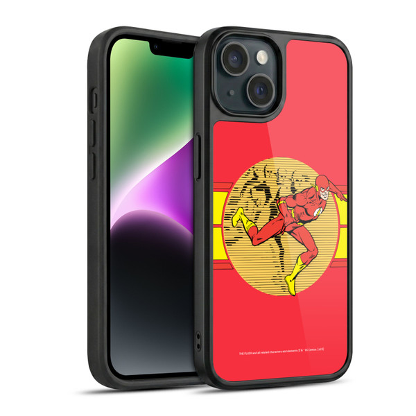The Flash DC Comics Vintage Fast Gel Armour Case For Apple iPhone 14