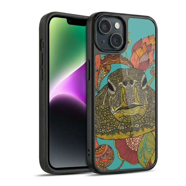 Valentina Animals And Floral Turtle Gel Armour Case For Apple iPhone 14
