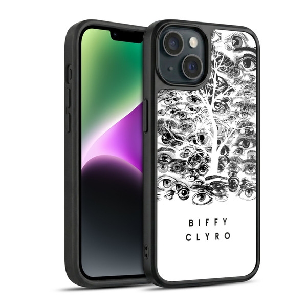 Biffy Clyro Graphics Eyes Gel Armour Case For Apple iPhone 14