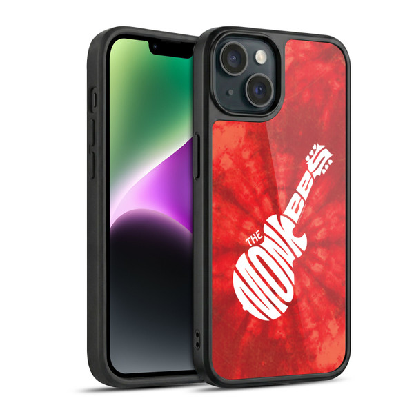 The Monkees Graphics Logo In Red Gel Armour Case For Apple iPhone 14