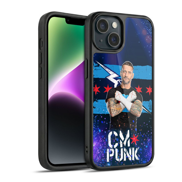 WWE CM Punk Portrait Gel Armour Case For Apple iPhone 14