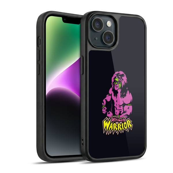 WWE Ultimate Warrior Half Body Illustrated Gel Armour Case For Apple iPhone 14