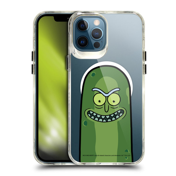 Rick And Morty Character Art Pickle Rick SHOCKPROOF BUMPER CASE COMPATIBLE WITH Apple iPhone 12 Pro Max & MAGSAFE