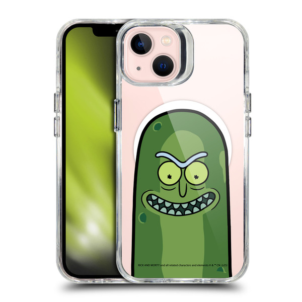 Rick And Morty Character Art Pickle Rick SHOCKPROOF BUMPER CASE COMPATIBLE WITH Apple iPhone 13 & MAGSAFE