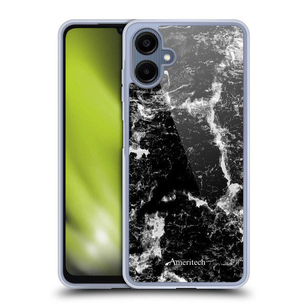 Ameritech Graphics Black Marble Soft Gel Case for Samsung Galaxy A06 4G / 5G