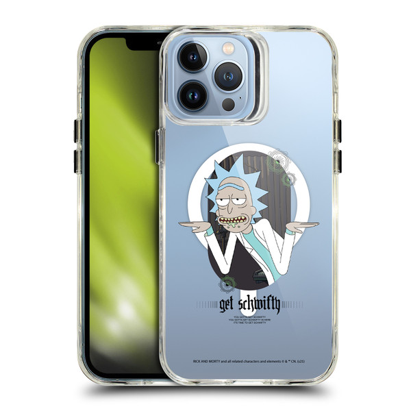 Rick And Morty Character Art Vibe SHOCKPROOF BUMPER CASE COMPATIBLE WITH Apple iPhone 13 Pro Max & MAGSAFE