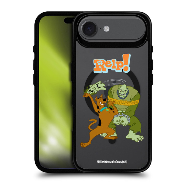 Scooby-Doo Character Art Capture BLACK SHOCKPROOF BUMPER CASE COMPATIBLE WITH Apple iPhone 17 Air & MAGSAFE