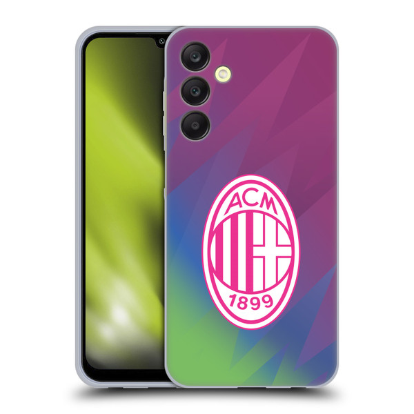 AC Milan 2023/24 Crest Kit Third Soft Gel Case for Samsung Galaxy A25 5G