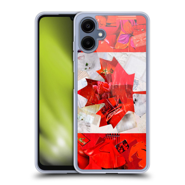 Artpoptart Flags Canada Soft Gel Case for Samsung Galaxy A06 4G / 5G