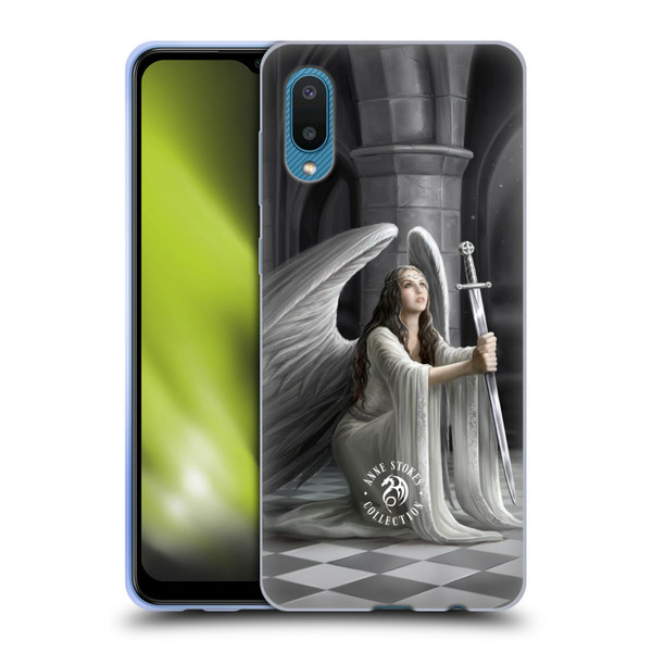 Anne Stokes Angels The Blessing Soft Gel Case for Samsung Galaxy A02/M02 (2021)