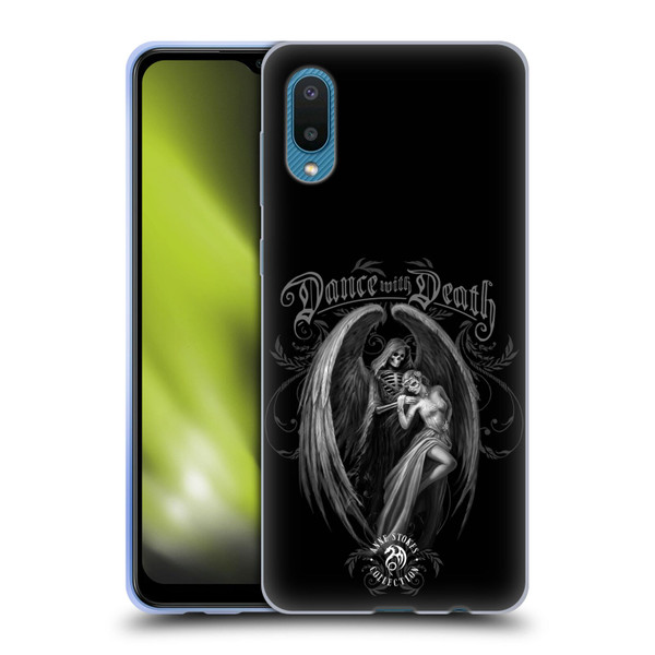 Anne Stokes Gothic Dance With Death Soft Gel Case for Samsung Galaxy A02/M02 (2021)
